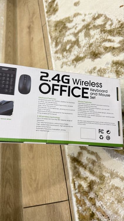 Klaviatura + Sichqoncha / Клавиатура + Мышь Delcom DK-810 Чёрный — 2