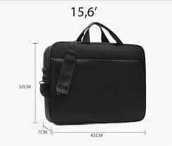 Сумка для ноутбука 15,6" 9902-3 Эко кожа (Black+ — 2