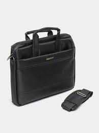 Сумка для ноутбука 15,6" 9902-3 Эко кожа (Black+ — 3