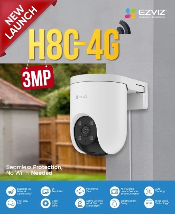 Ezviz H8c 4G ip Kamera — 3