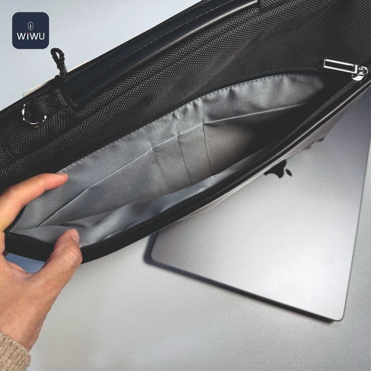 WIWU Vertical / Pioneer — сумка для ноутбука / Macbook и iPad — 6