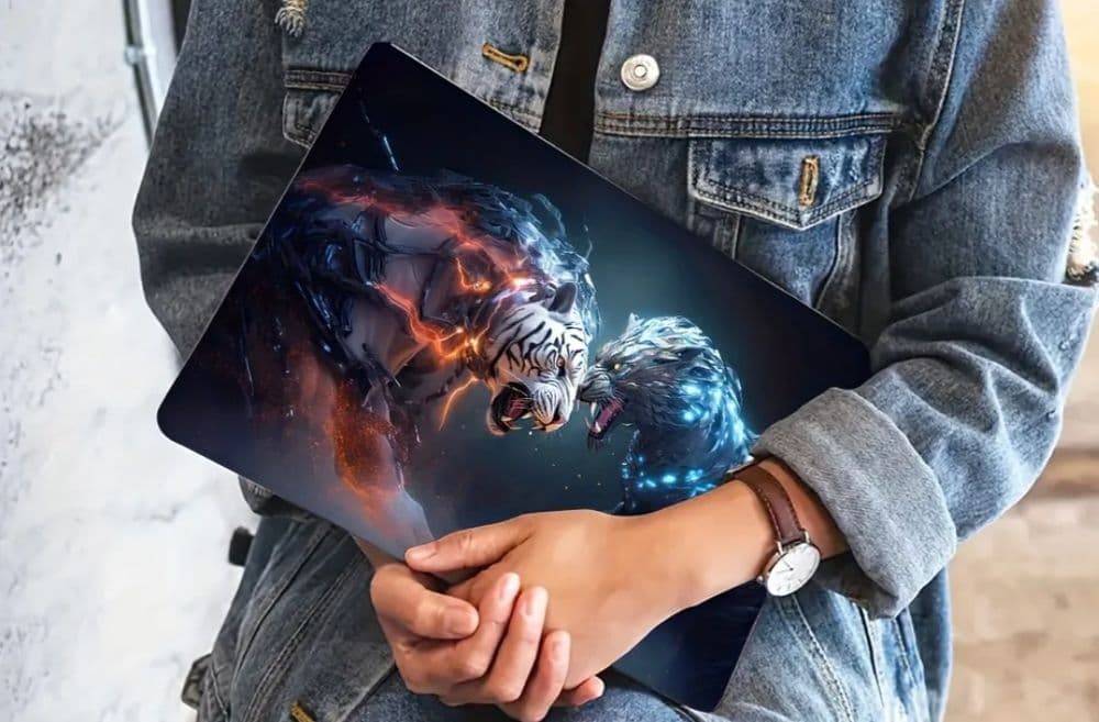 Noutbuk Stiker chzilishdan va zarbadan himoya vositasi oʻzgacha dizay — 2