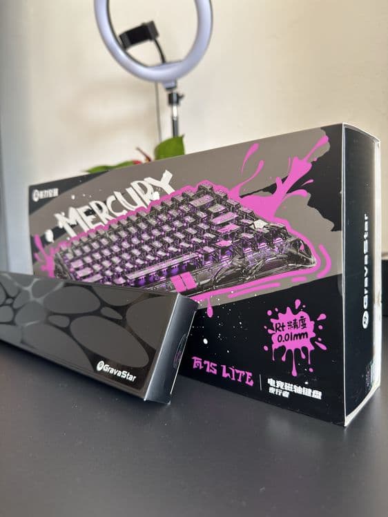 To'plam Gravastar Mercury V75 Lite & Gravastar M2 + keypad + mousepad — 2