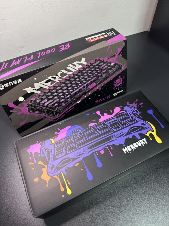 To'plam Gravastar Mercury V75 Lite & Gravastar M2 + keypad + mousepad — 4
