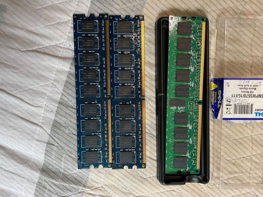 DDR 2 1GB, для рабочих станций и серверов — 2