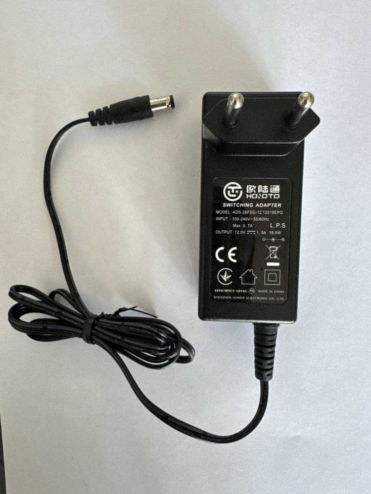 Blok Pitaniya Hikvision DVR NVR ORIGINAL 12V 1.5A — 1