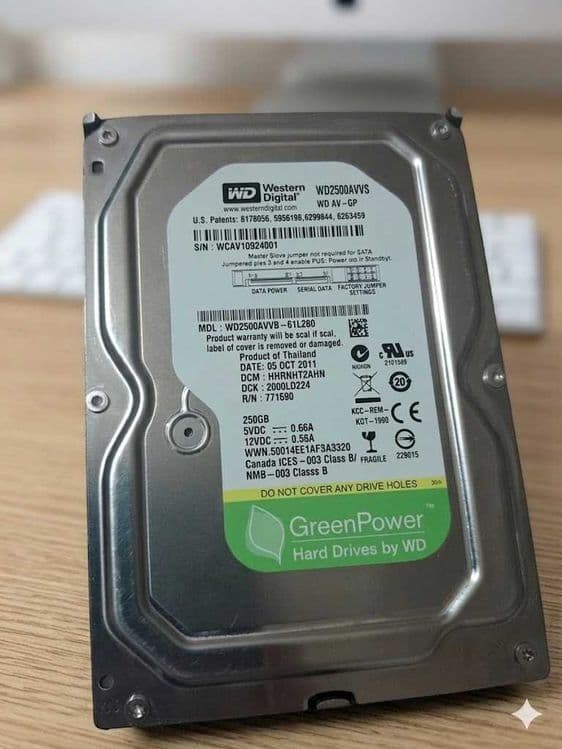 Жесткий диск WD AV-GP 250GB (HDD 3.5") — 1