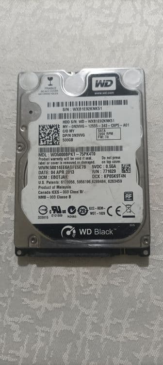 HDD 500GB faqat ma'lumot saqlash uchun — 1