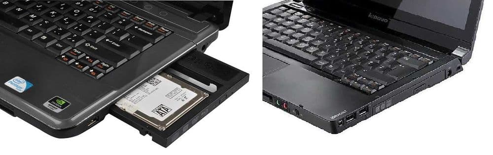 Оптический отсек SSD, HDD 2,5" для ноутбука — 2