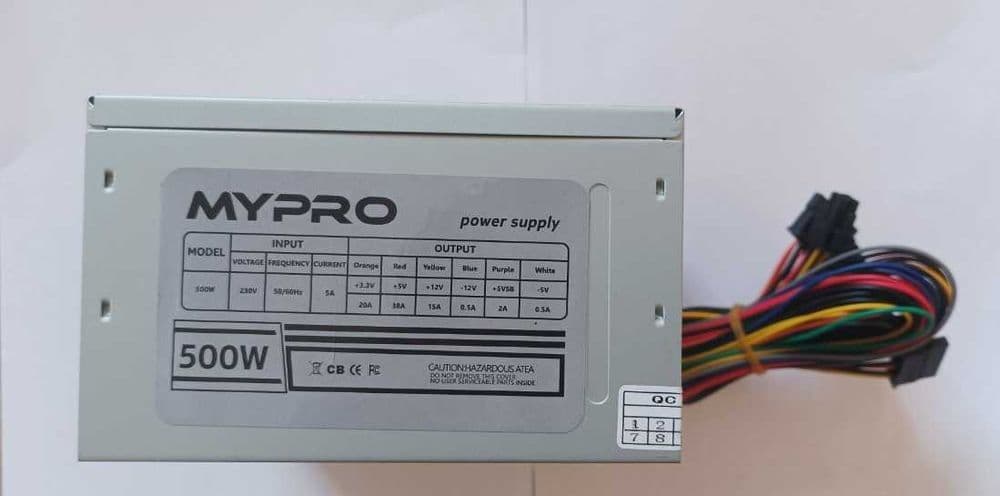 Срочно продам Блок питания марки MyPro модель 500W. — 1