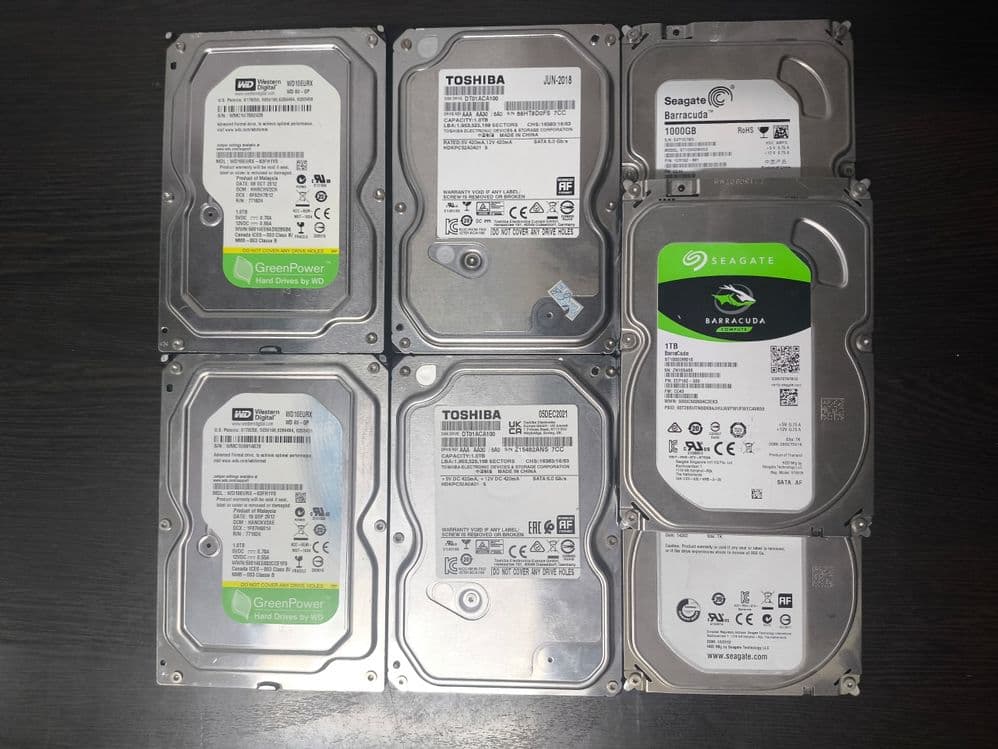 Жёсткие диски 3.5" 1Tb