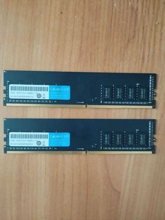 ОЗУ DDR4 8GB (2×4GB) 2666MHz — 1