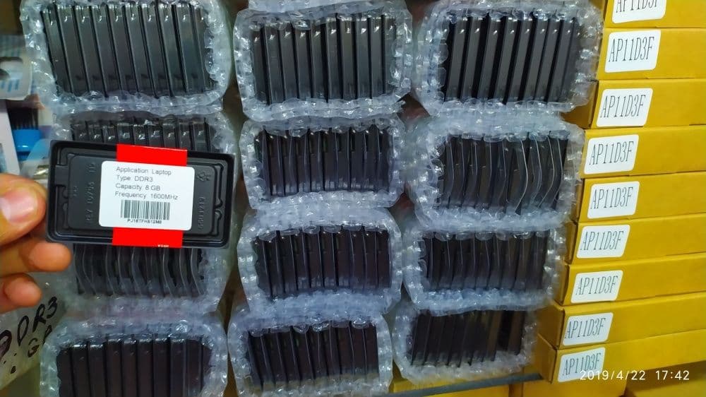 Новые. Запечатанные DDR3 8gb для ноутбуков — 1