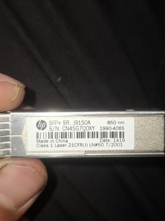 HP J9150A SFP+ SR 10G оптический модуль — 2