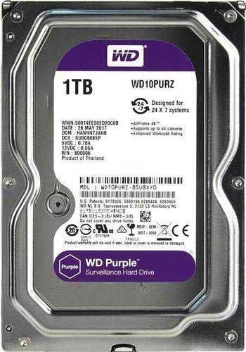 Hdd wd purple 1 TB хард — 2