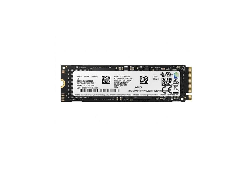 | SSD M2 NVMe 256GB Gen4x4 Samsung PM9C1 | Kioxia M.2 2280 \ 7000MB/s — 1