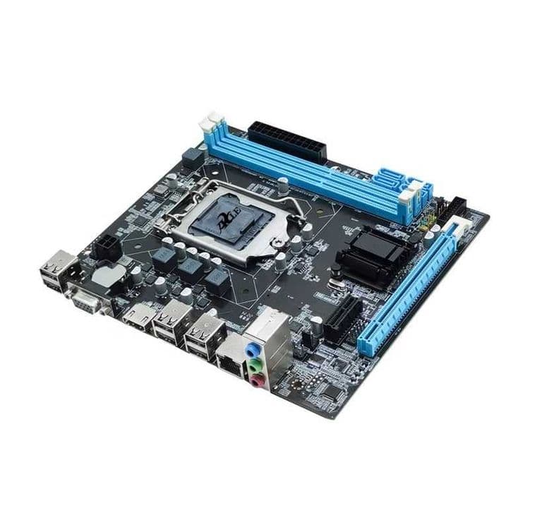 Материнская плата AXLE H61 + CPU Core i5 + DDR3 8GB — 2