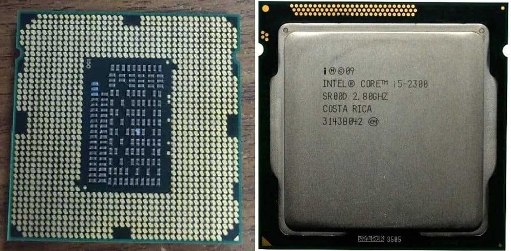 Материнская плата AXLE H61 + CPU Core i5 + DDR3 8GB — 3