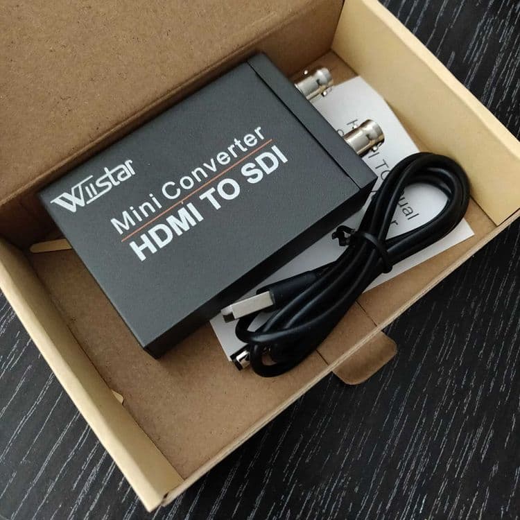 Видео-аудио адаптер HDMI к SDI, 1080P — 5
