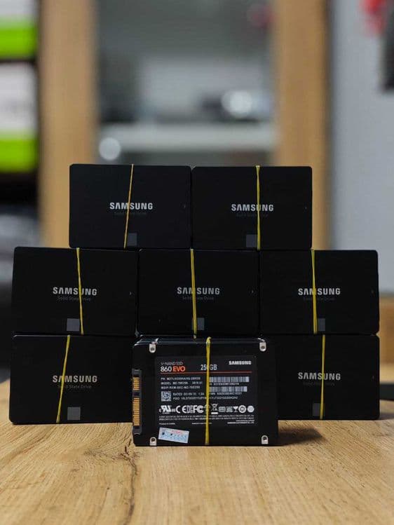 Samsung 860 evo SSD, Sata , Hotira, Память, SSD 256Gb — 1