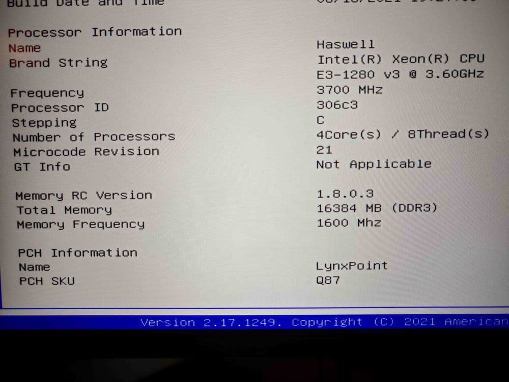процессор  Xeon E3 1280 V3 Аналог ( I7 4790 ) на 1150 сокет — 3