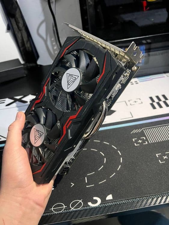 Видеокарта rx580 — 2