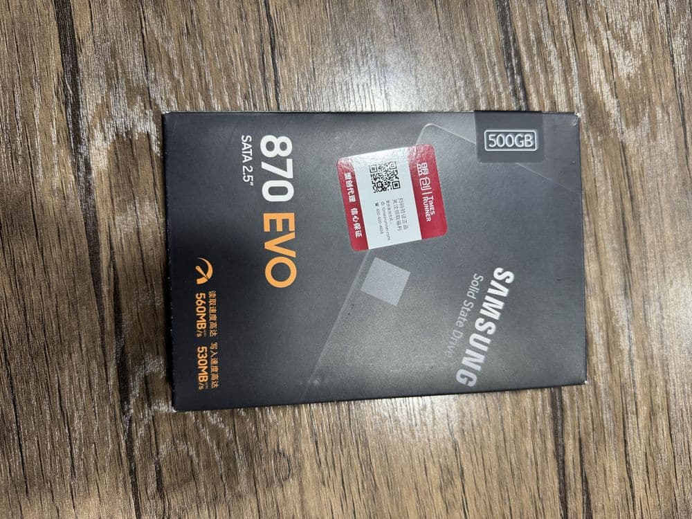 Продам SSD Samsung 870 EVO 500gb — 1