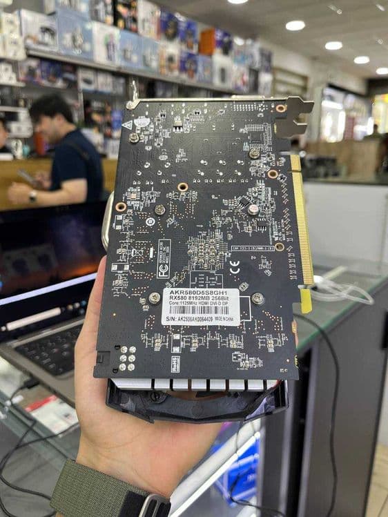 Видеокарта amd radeon rx 580 — 2