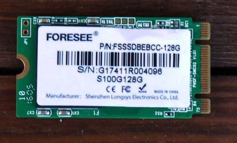 SSD-диск формата M.2 Type 2280 с интерфейсом M.2 SATA 256gb — 3