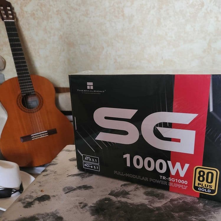 Блок питания Thermalright SG 1000W Gold+ — ATX 3.1 Full Modular мощь — 1