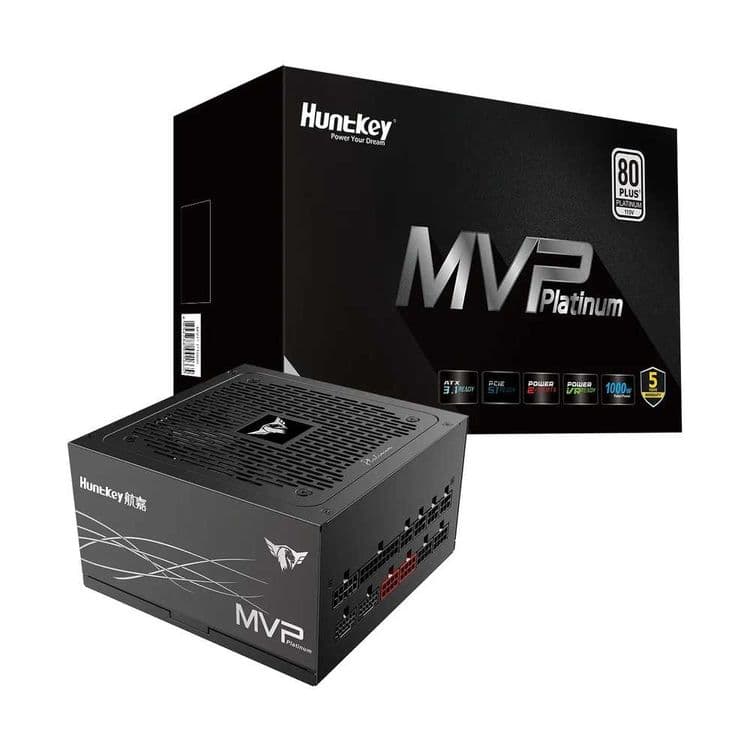 Блок питания Huntkey / MVP P1000 / 1000 Вт / 80 PLUS Platinum — 1