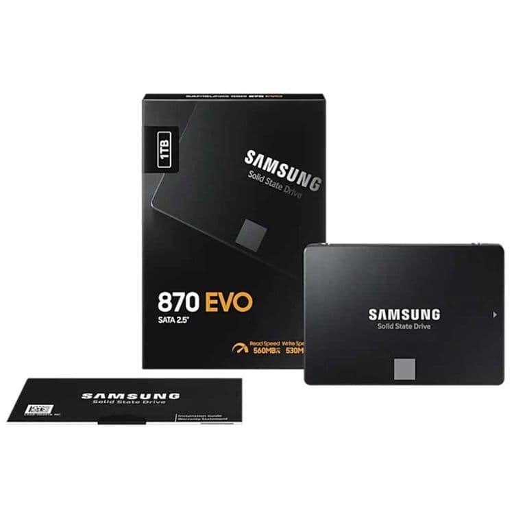 1000 ГБ 2.5" SATA накопитель Samsung 870 EVO — 1