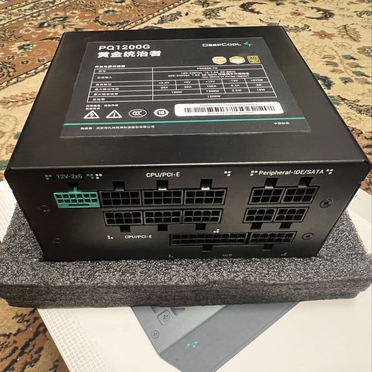 блок питания deepcool pq1200g — 1