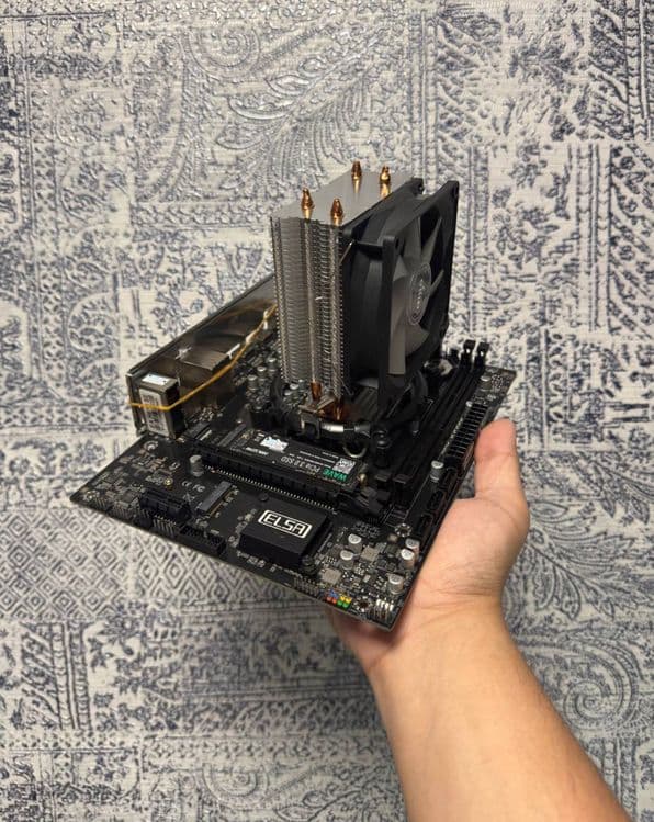 Elsa H610M Core i3-12100 M.2 Nvme 512Gb Bashniy RGB Coller — 1