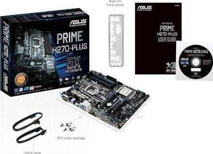 Материнская плата ASUS PRIM H270-PLUS Intel LGA-1151 ATX c процессором — 1