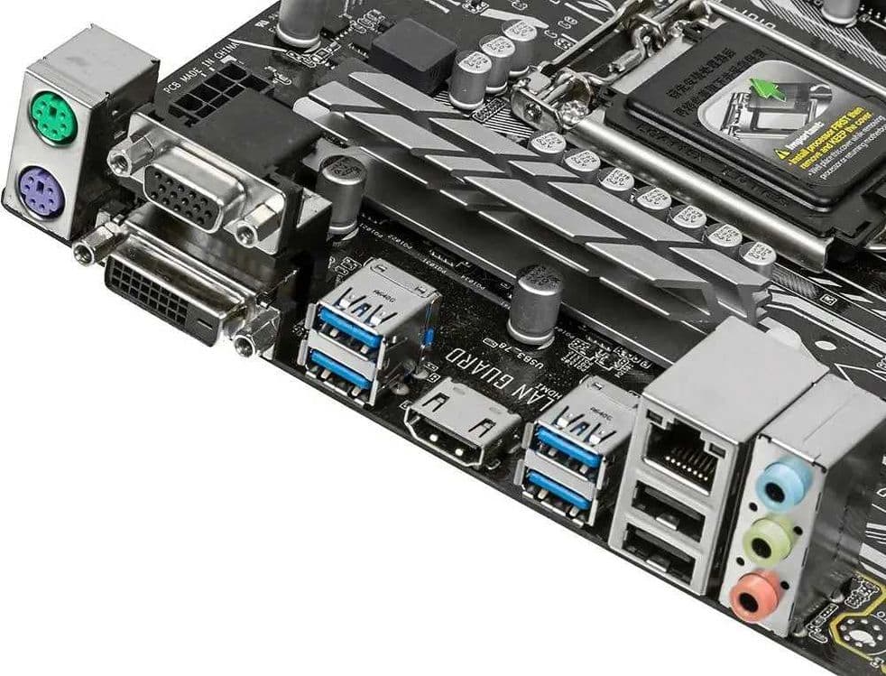 Материнская плата ASUS PRIM H270-PLUS Intel LGA-1151 ATX c процессором — 3