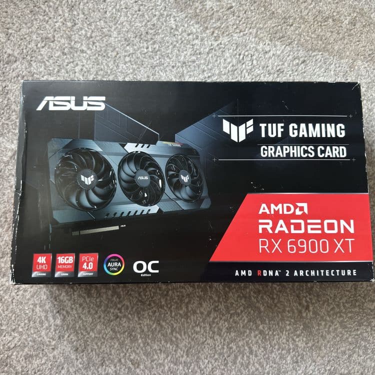 Видеокарта RX6900XT Asus Tuf Gaming 16GB OC — 1