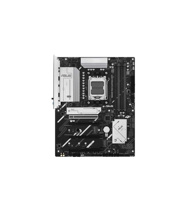 { ASUS B650E Max Gaming WiFi 4xDDR5 AM5 White — 1