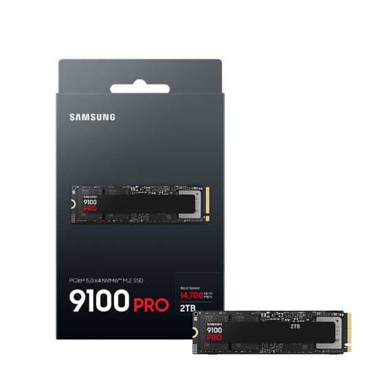 Samsung 9100 PRO 2 TB PCIe gen5.0x4 M.2 2280.NEW !!!Новый — 1
