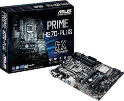Материнская плата +проц+озу в сборе. ASUS prime h270 plus.DDR4 — 2