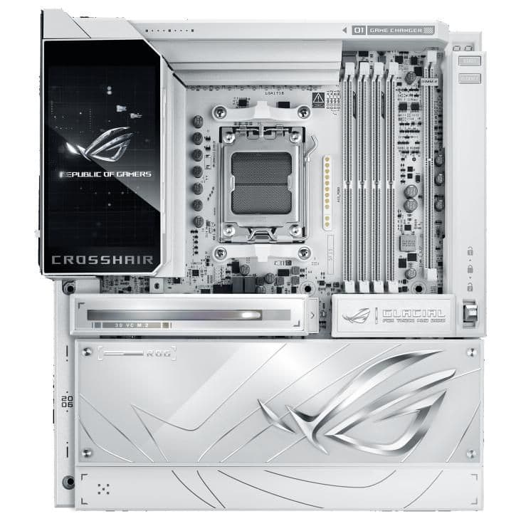 Asus rog crosshair x870e glacial — 4