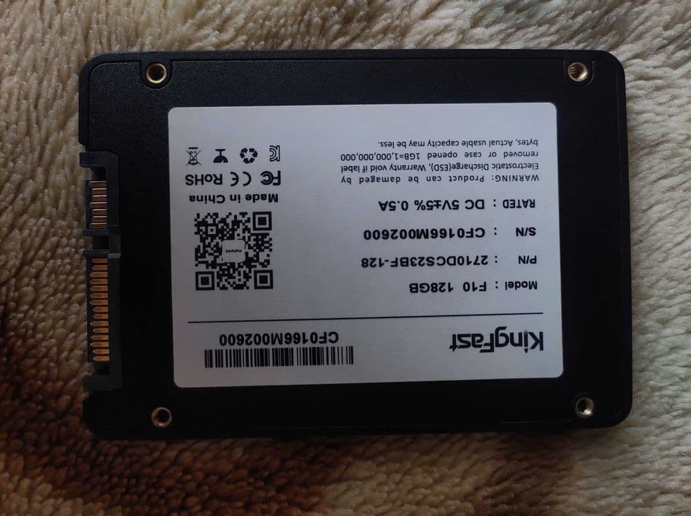 SSD 2.5 Kingfast — 1