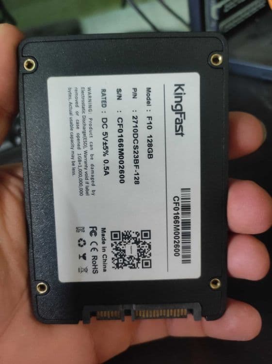 SSD 2.5 Kingfast — 2