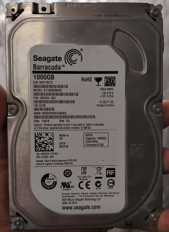Жесткий диск hdd 1000gb — 1