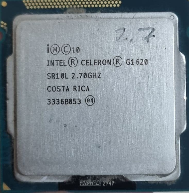 Продаю процессор celeron g1620 использовался не долго — 1