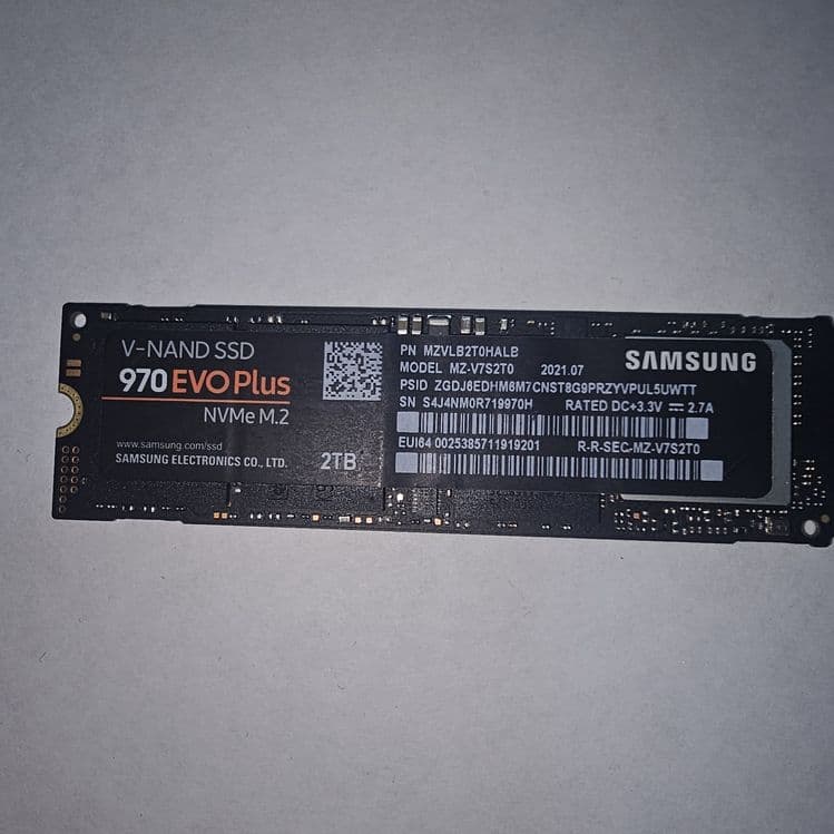 SSD-Samsung 970 EVO PLUS — 3