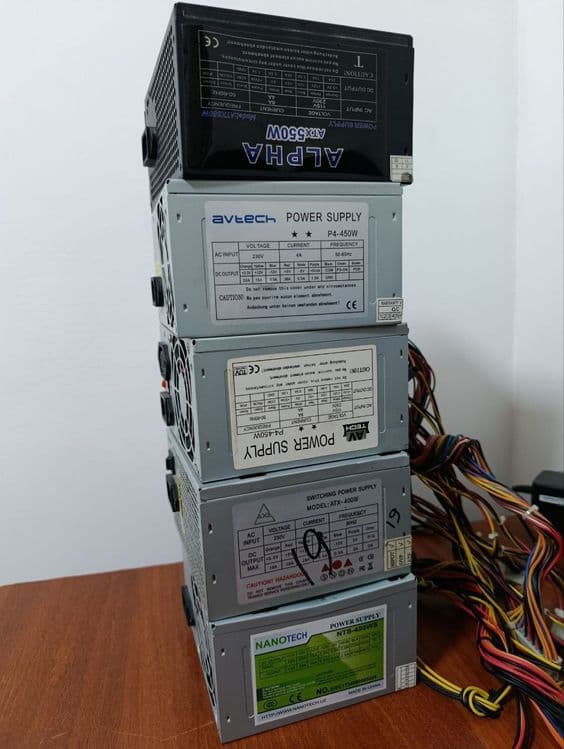 Блок питания 5шт 400W 450W 550W — 2