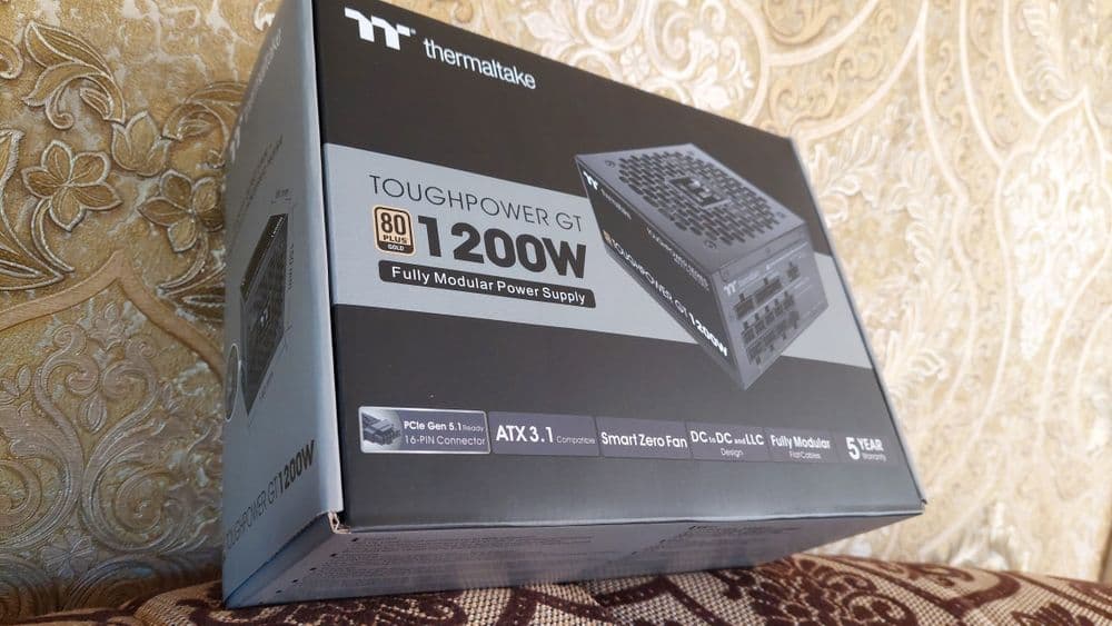 Thermaltake Toughpower GT 1200W 80 plus gold, блок питания — 2
