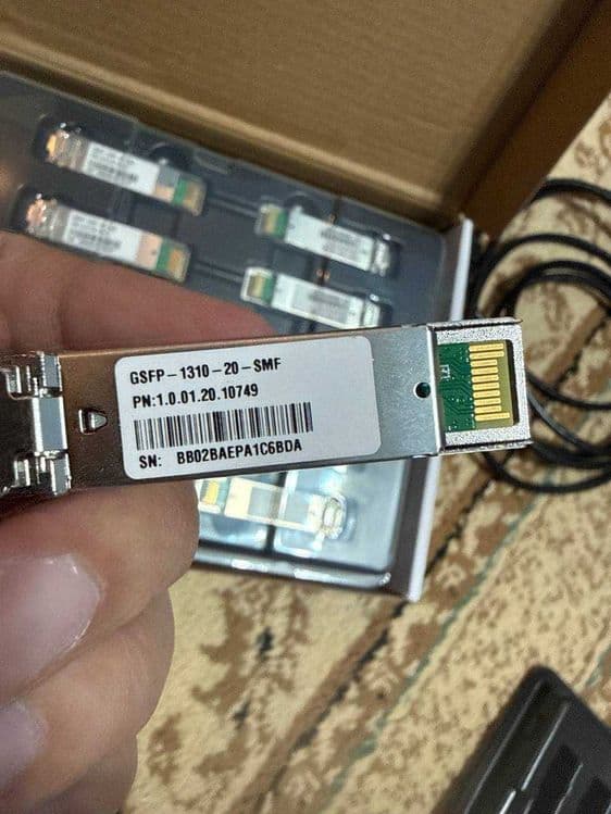 SFP modul 1.25G 1310nm SMF 20km (GSFP-1310-20-SMF) / Оптический модуль — 1