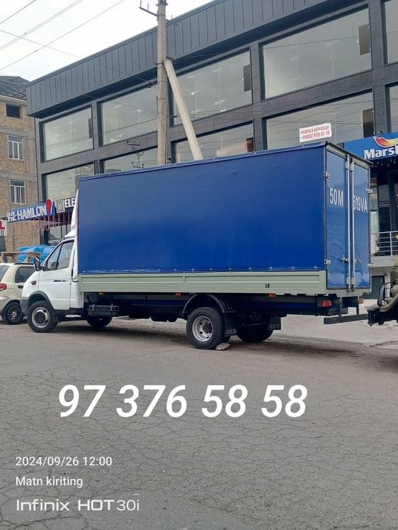 Газел юк ташиш хизмати 5.20 узунлиги усти очилади — 1